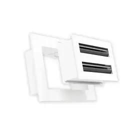 Quietcool 313039881831 6 Inch X 4 Aluminum Wall/ceiling Linear Slot Diffuser In White