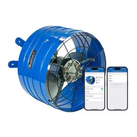 Quietcool Systems 811658022005 1945 Cfm Smart App Controlled 2-speed Gable Mount Electric Attic Fan