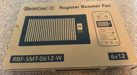 Rbf-smt-0612-w Quietcool Systems 6 Inch X12 Register Booster Fan