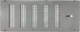 Razair 445043329351 Foundation Vent And Damper With Cover - 16 Inch X 6.5 Weatherproof