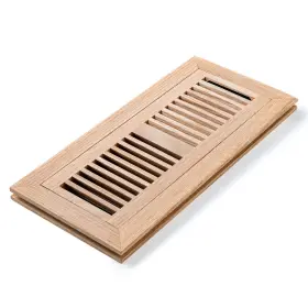 Fmwo6x10 Razo White Oak Wood Flush Mount Floor Register Vent Cover 6x10 Inch Duct Opening 3/