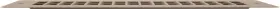 Recpro 313027443409 Rv Floor Register Stationary Vent Cover 2-1/4 Inch X 10-1/8 Insert #2