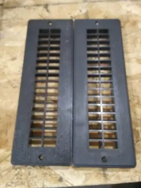 Rp-1235 Recpro 2 Rv Floor Register Plastic Vent 2-1/4 Inch X 10-1/8 Undampered Duct Cover