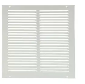Reliabilt 445026996969 12-in X Steel White Sidewall/ceiling Grille