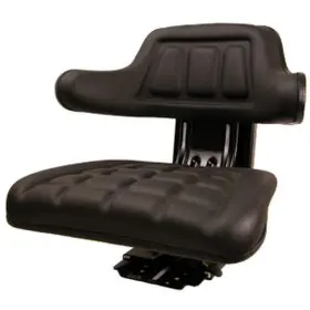W200bl-rap Reliable Aftermarket Parts W222bl Black Tractor Universal Seat Fits Allis Chalmers Fit Hesston Yanmar