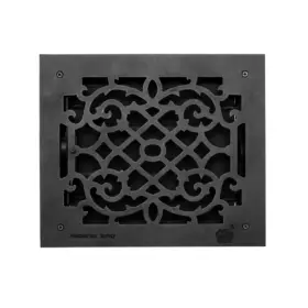 Renovators Supply Manufacturing 096962393083 Black Air Vent Registers Grilles Vents 14 X 12