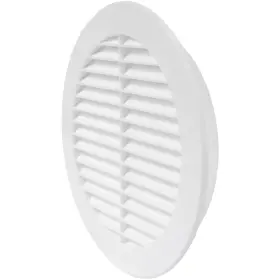 Rm-001 Repa Market 427046530392 6ftft Inch Plastic White Vent Cover With Flange Soffit Air Louver Grille
