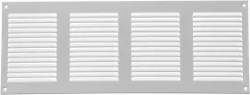 Repa Market 751038500241 White Air Vent Cover 16 Inch X 6 Outer Dimensions - Steel Return Gril