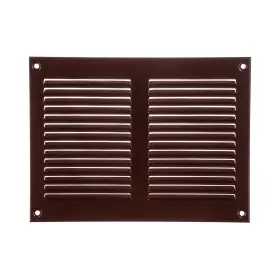 Repa Market 751038504492 Brown Air Vent Cover 8 Inch X 6 Outer Dimensions - Steel Return Grill