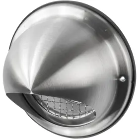Repa Market 752291002619 5 Inch Stainless Steel Vent Cover With Rubber Seal - Round Hvac Intake/exhau