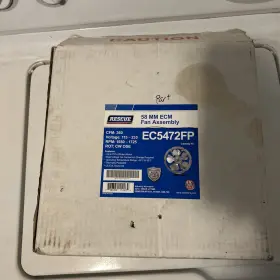 Ec5472fp Rescue Fan Assembly 58 Mm Ecm #ec5472fp Voltage 115-230 New