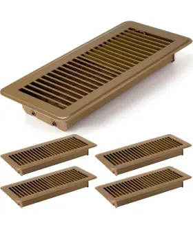 Tou-retisee-2177 Retisee Retise4x12 Inches Floor Vents Heavy Duty Register Easy Installation Metal
