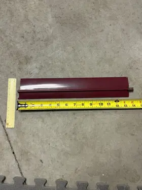 195578 Reznor Udap 75 Pre Owned Horizontal Louver And Spring 14 Inch X 2.5 Dark Red