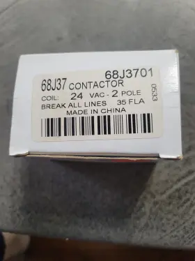 68j3701 Rheem Lennox Armstrong Ducane Condenser Contactor Relay 2 Pole 30 Amp 68j37