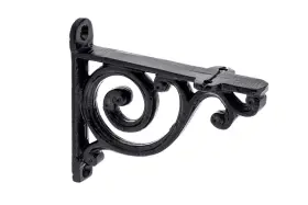 Bp9441100900 Richelieu 773199630517 Hardware Rustic Decorative Shelf Support 3-9/16 In 90 Mm Matte B