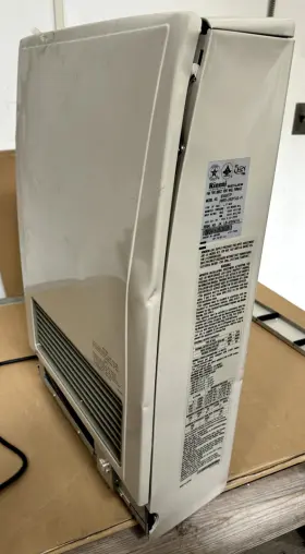 Ex08ctp Rinnai 8000 Btu Energysaver Direct Vent Wall Furnace Liquid Propane #2
