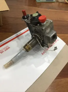 R110ratspl Robertshaw 66-1a7-342 64-lf4-442 Water Heater Gas Valve #2