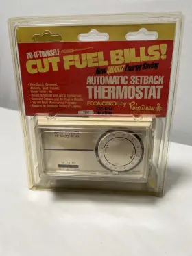 T32-1042 Robertshaw Vintage Wall Thermostat For Heating Brand New Sealed