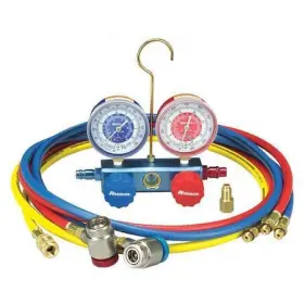 41234 Robinair Manifold Gauge Set 2 Valves 3 Hoses