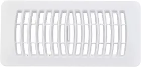 Rmg-plv4x10w Rocky Mountain Goods White Plastic Floor Register Vent For 4 Inch X 10 Openings Item Dimensions