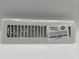 X003bkj9mh Rocky Mountain Goods White Heavy Duty Floor Register 2 Inch X 10 New Walkable Vent