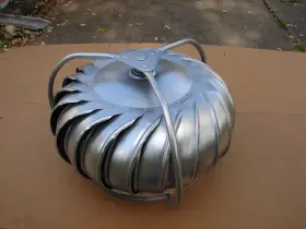 Rotary 313048143104 12 Inch Wind Turbine Replacement Head Attic Exhaust Vent Roof Ventilator
