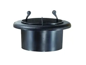 H815 Rv Designer 601320488150 Provent Dampened Vent - Black 4 Inch