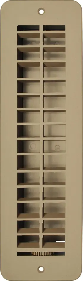 H861 Rv Designer 601320628617 Plastic Dampered Vent Register - 2.25 Inch X 10 Tan #2