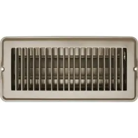 H874 Rv Designer 601320628747 Metal Floor Register With Damper 10 Inch X 4 Tan Interior Hardware
