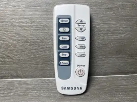 Arc-771 Samsung Oem Air Conditioner Remote Control Tested Free Shipping