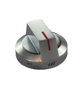 Dg94-04167x Samsung Oven Cooktop Assy Knob Silver