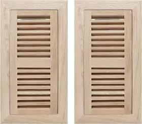 Sanycasa 711181182866 Oak Floor Register For 4x10 Inch Duct Holes - Flush Mount Vent With Metal