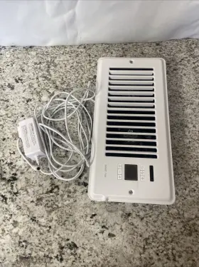 Sc-vf-sr-410wt Sanycasa Sunycasa White Portable Register Booster Smart Fan 4x10 Inch Missing Remote