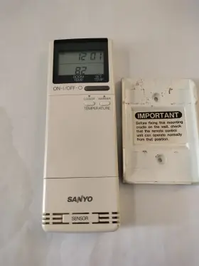Rcs-ks-1 Sanyo Oem Originial Ac Air Conditioner Mini Split Remote Control