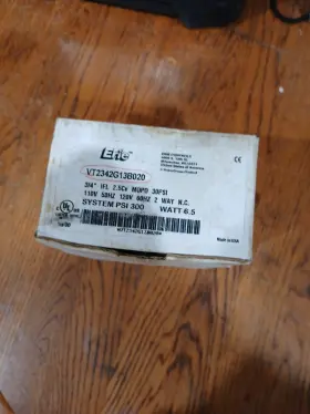 Vt2342g13b020 Schneider Electric Erie 120v 2-way Nc Zone Valve 3/4 Ifl 300psi