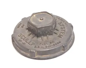 341-56sm Scully Uf-21 Vintage Unifil System All Weather Fuel Oil Cap Lid B.s.a. #2