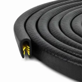 Seal Rubber 241870622333 Edge Trim Blacklarge U Height 0.656 Inch X 0.039 -0.178 Grip Range 25