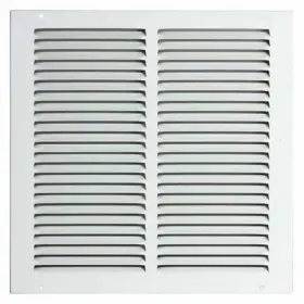 4mjn3 Select Air Return Grill Cover 8 Inch X Duct Size Vent White Steel Ac Heat Ceiling Wall #3