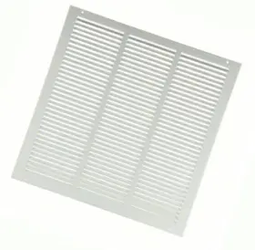 4mjn5 Select Air Return Vent Cover Grille 8 Inch X 12 Duct Size Steel Wall Ceiling White Ac Heat #2