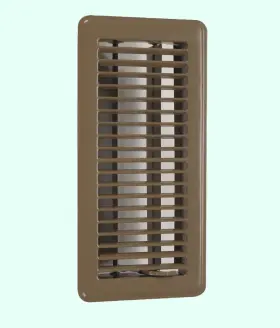 4mje7 Select Brown Floor Air Grille Registe Register 6 Inch X 12 Duct Size Steel Welded Construction #2