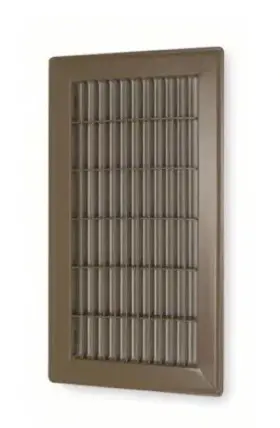 4mjd1 Select Floor Register Brown Grill 6 Inch X 14 Duct Size Air Steel Construction Ac Heat #2