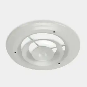 4jrk9 Select Round Ceiling Diffuser 10-1/2 Inch Grille 8 Duct Size Air Vent Cover White Steel #2