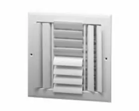 4mjk9 Select Square Air Grille Register Ceiling Wall Adjustable 10 Inch X Duct Size White #2