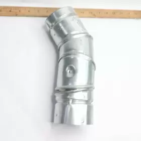 103230hd Selkirk Round Gas Vent Pipe Adjustable 90 Degree Elbow Double Wall 3 Inch #2