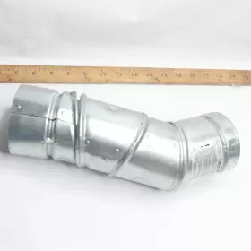 103230hd Selkirk Round Gas Vent Pipe Adjustable 90 Degree Elbow Double Wall 3 Inch