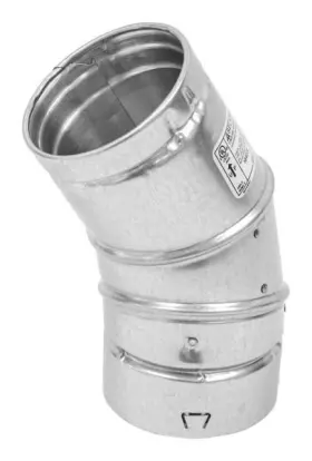 4193298 Selkirk 184222 Adjustable Gas Vent Elbow 4 Inch - Pack Of 2