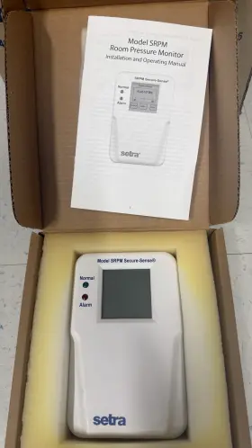 Srpmr25wba2e Setra Systems Hvac Pressure Monitor Bacnet Communication