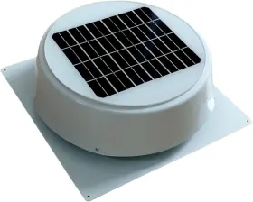 Shanghai Fusuo Energy & Tech Co. Ltd 714929119865 10w Solar Attic Exhaust Fan Ventilation Shed Roof Mounted Vent 530cfm