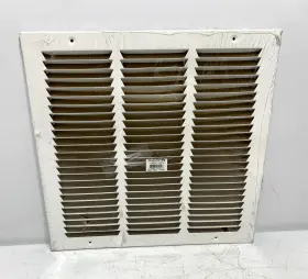 1050v-14x14 Shoemaker 14 Inch X14 Return Air Grille White