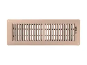Shoemaker Manufacturing 884881887611 Desert Clay 4x14 Premium Floor Register All Steel Heavy Duty Vent Cover